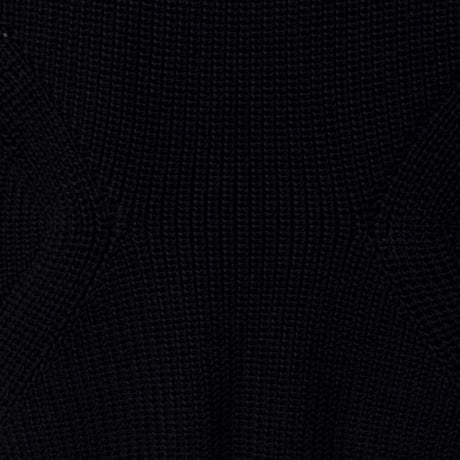 インポートブランド import brand ANNA MOLINARI ボートネックセーター コットンニット ブラック