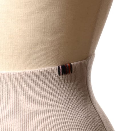 エクストリームカシミヤ extreme cashmere x n388 easeフレアースカート カシミアなど チョーク