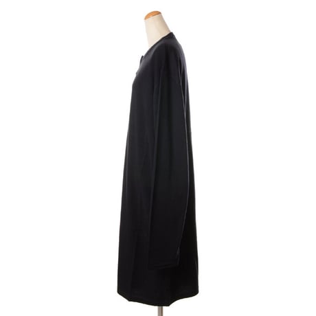 エクストリームカシミヤ extreme cashmere x ニットワンピース コットンカシミア ネイビー
