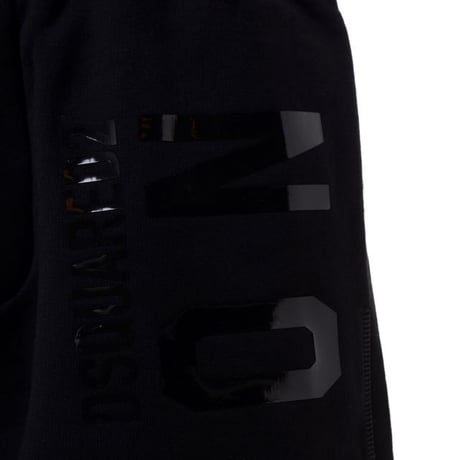 ディースクエアード (Dsquared2) ショートパンツ コットン ブラック