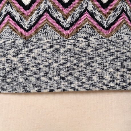 ミッソーニ Missoni Vネックセーター 羊毛ミックス ブラックミックス