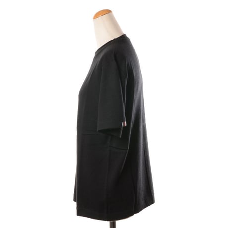 エクストリームカシミヤ extreme cashmere x ビックシルエットＴ コットンカシミア ブラック 正規取扱
