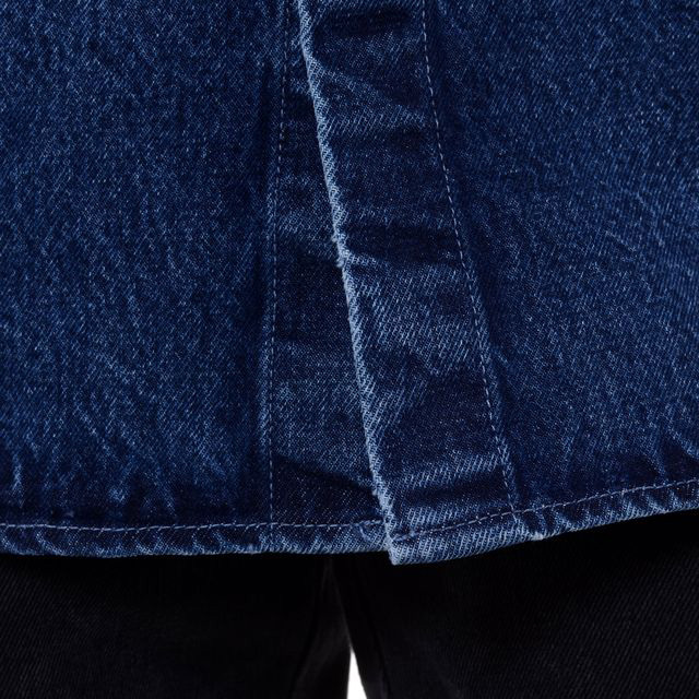 ラフシモンズ RAF SIMONS ストレートフィットデニムシャツ