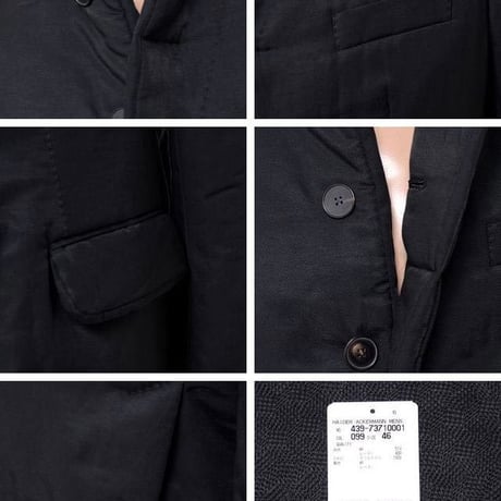 ハイダーアッカーマン Haider Ackermann ジャケット ブラック