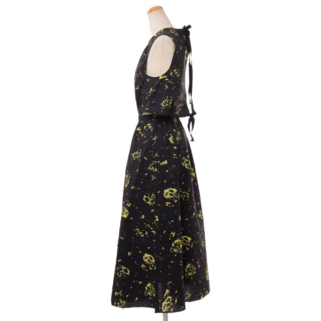 PROENZA SCHOULER プロエンザスクーラー 花柄 半袖 ワンピース PROENZA SCHOULER プロエンザスクーラー 花柄 半袖 ワンピース