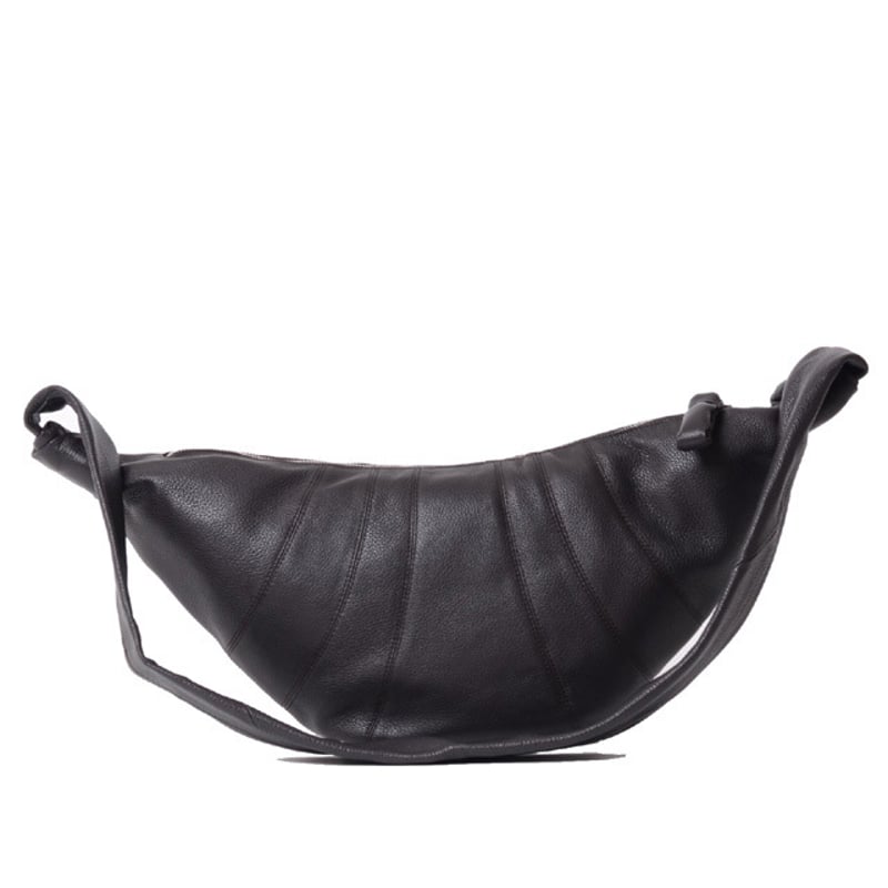 ルメール LEMAIRE ミディアムクロワッサンバッグ 牛革 ダーク  