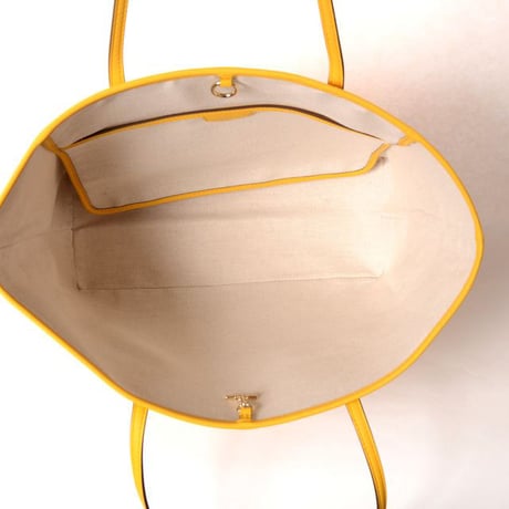 モローパリ Moreau Parisモナコトートバッグミディアム ポリウレタンなど イエロー Moreau Paris MONACO TOTE MDM トートバッグ 正規取扱