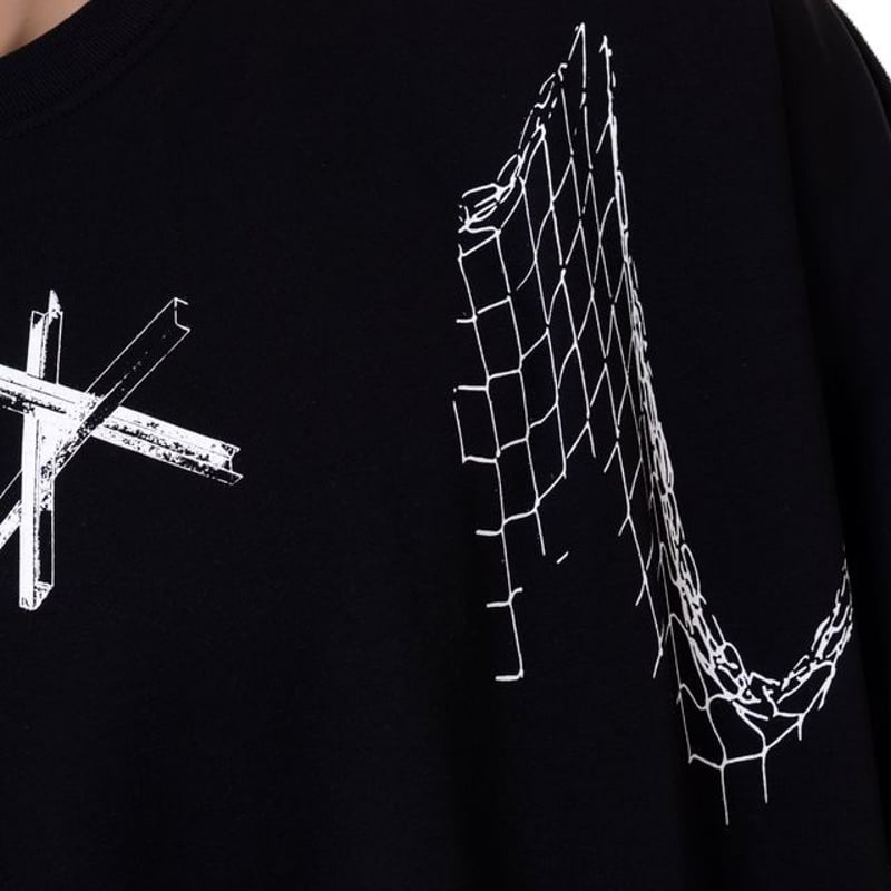 ラフシモンズ RAF SIMONS エクストリームビッグフットTシャツ コットン 