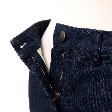 ルメール LEMAIRE ツイストジーンズ コットン インディゴデニム