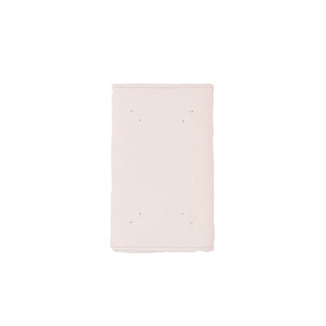 メゾン マルジェラ Maison Margiela 4ステッチ キーケース グレインカーフレザー ホワイト