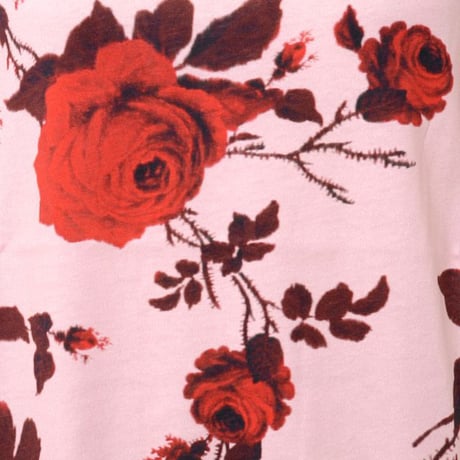 アーデム ERDEM 半袖カットソー コットンジャージー ピンクレッド
