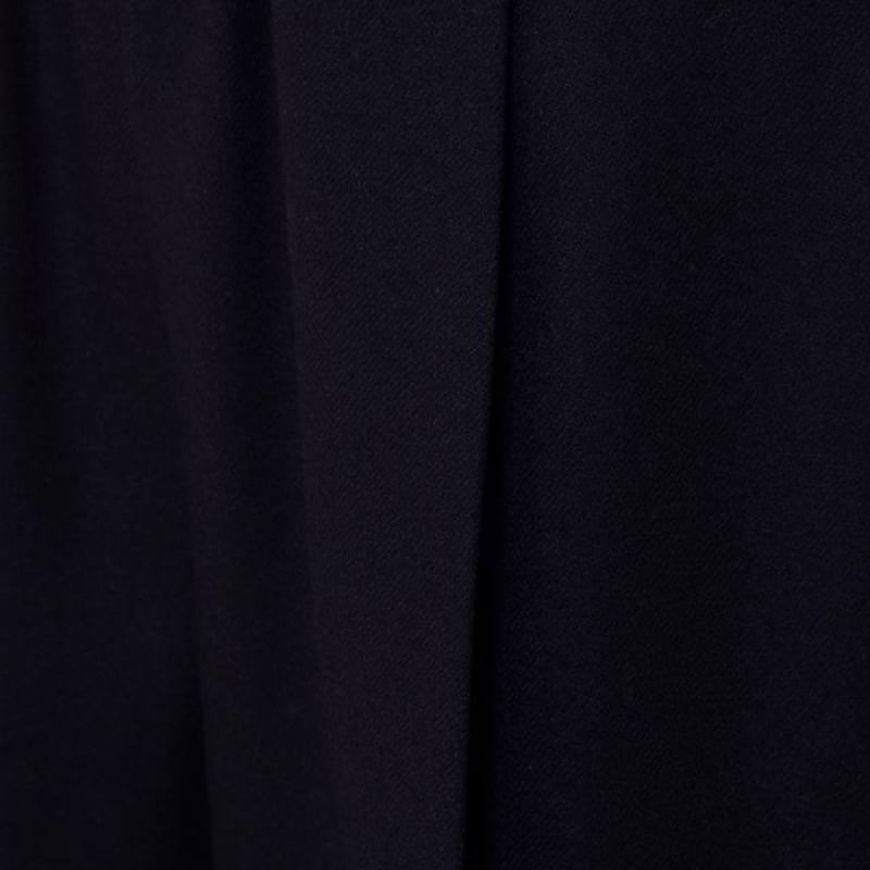 アニオナ AGNONA タック入りパンツ カシミヤウール ネイビー | YOKOAUNTY