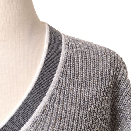 ブルネロクチネリ Brunello Cucinelli イングリッシュベスト リネンなど グレー