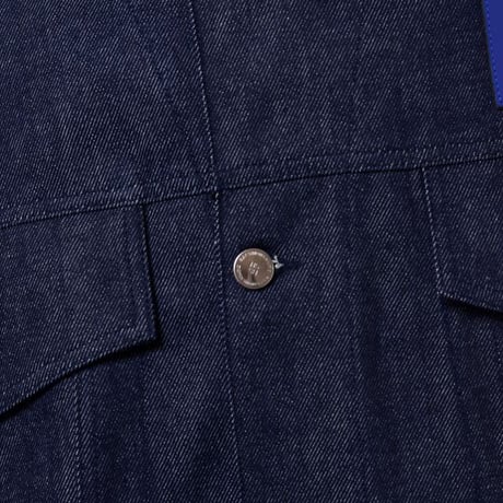 ラフシモンズ RAF SIMONS オーバーサイズドデニムジャケット コットン インディゴ