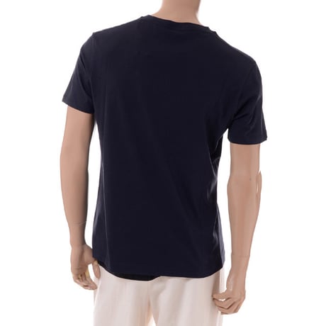 RAF SIMONS ラフシモンズ STONED AMERICA スリムフィットTシャツ コットン ダークネイビー