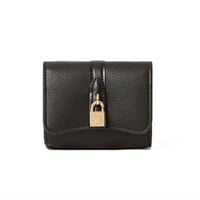 ステラマッカートニー stella mccartney ライダー3つ折り財布 ヴィーガン素材 ブラック 正規取扱