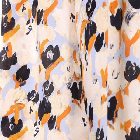 マルニ Marni 柄パンツ ホワイトブルーミックス 正規取扱