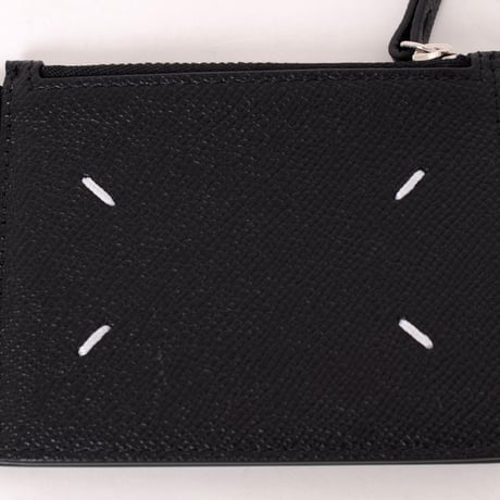 メゾン マルジェラ Maison Margiela マネークリップ 財布 エンボスレザー ブラック 正規取扱