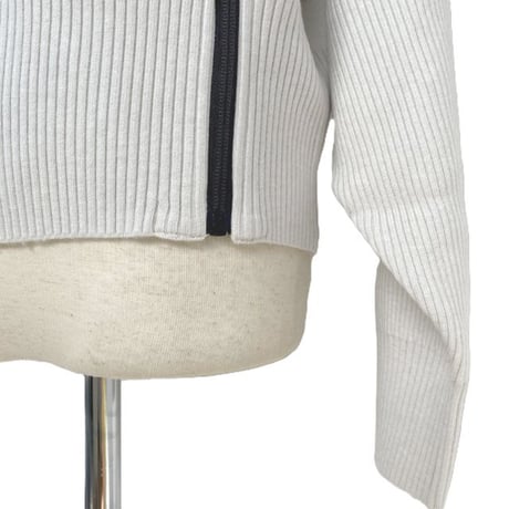 ステラマッカートニー stella mccartney アディダス adidas ファスナー付きニット長袖 アクリルなど アイボリー 正規取扱