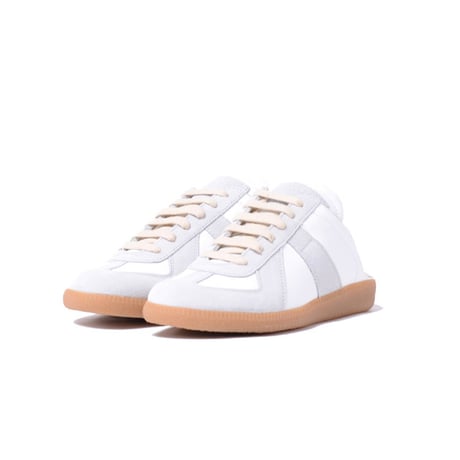 メゾン マルジェラ Maison Margiela Replica レプリカカットアウト スニーカー 牛革 ライトグレー