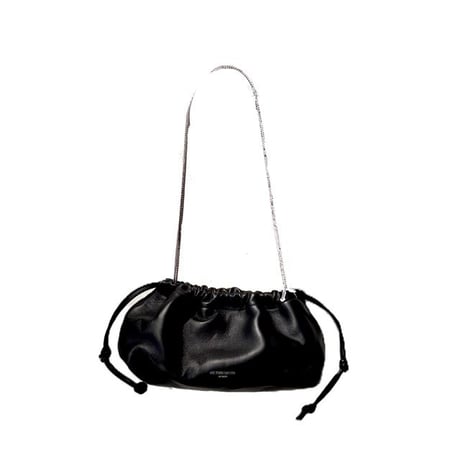 アンドゥムルメステール ann demeulemeester エディナイーストウエストショルダーバッグ 羊革 ブラック 正規取扱
