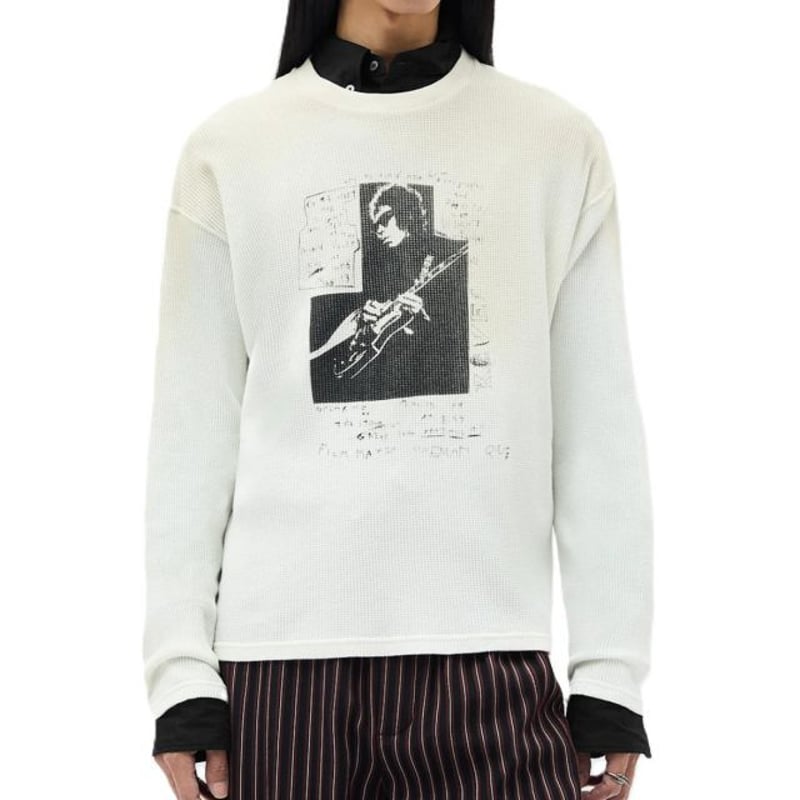 アンドゥムルメステール ann demeulemeester エミルボクシーロングT