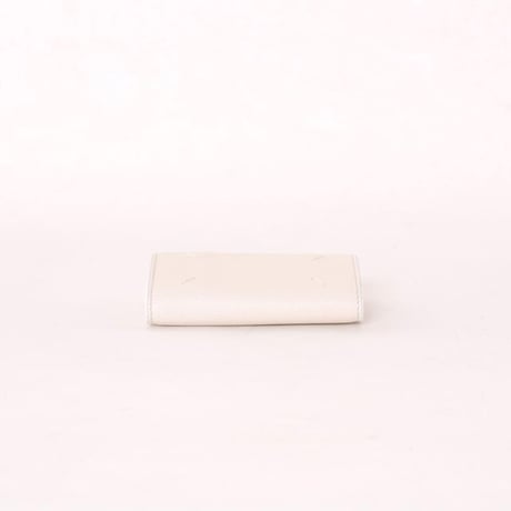 メゾン マルジェラ Maison Margiela 4ステッチ キーケース グレインカーフレザー ホワイト