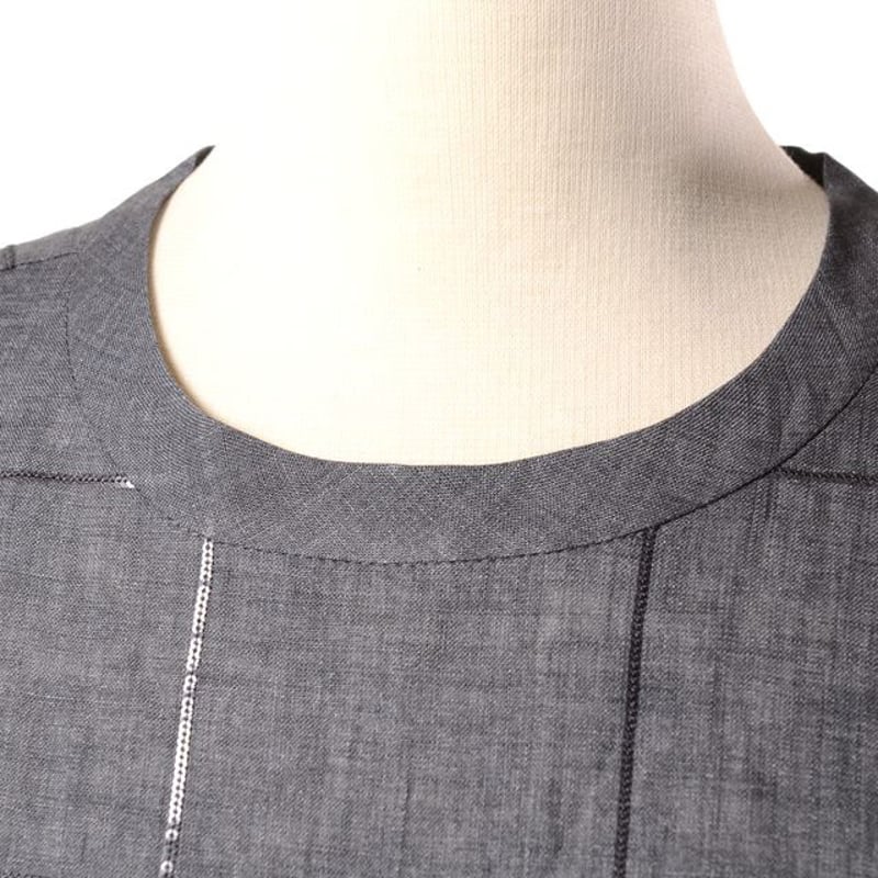 ブルネロクチネリ BRUNELLO CUCINELLI 半袖ニット ブラウス ブルネロクチネリ Brunello Cucinelli 半袖ブラウス リネン