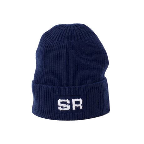 ソニアリキエル SONIA RYKIEL ニット帽 ウール ネイビー