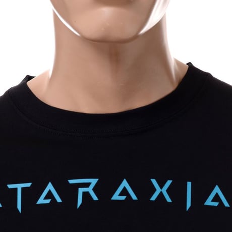 ラフシモンズ RAF SIMONS アタラクシア・ビッグフィットツアーTシャツ コットン ブラック