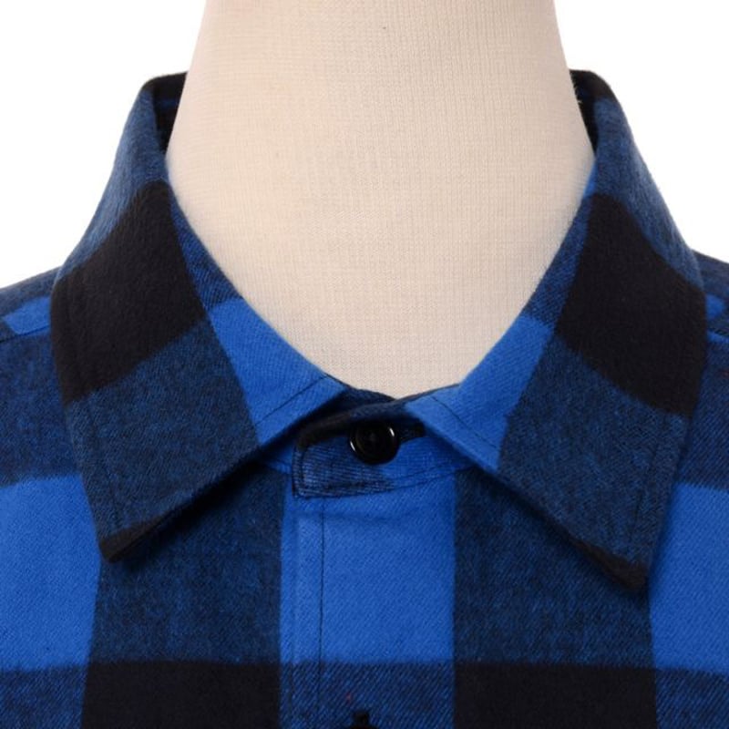 ルシアンペラフィネ Lucien Pellat Finet 背中スカルシャツ ネル