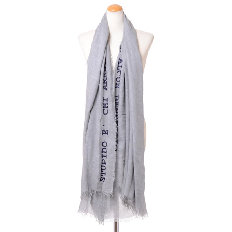 ファリエロサルティ Faliero Sarti Stupid大判ストール モダール