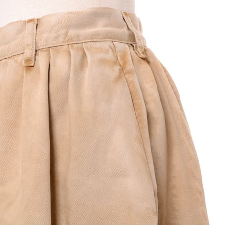 ゴールデングース Golden Goose ローエッジ ダイドデニム Adele スカート コットン ビスケット