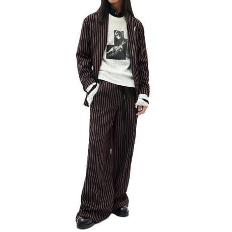 アンドゥムルメステール ann demeulemeester エミルボクシーロングTシャツ ワッフル ホワイト 正規取扱