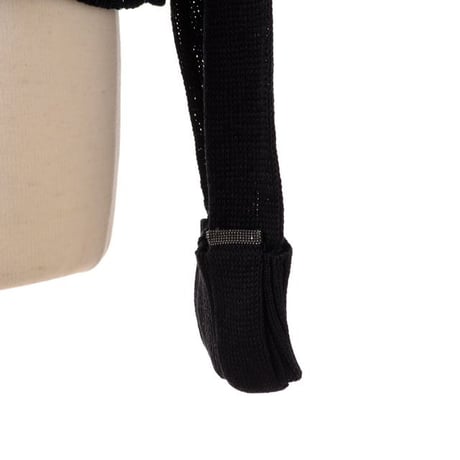 ブルネロクチネリ Brunello Cucinelli ボクシーフォルムセーター コットン ブラック