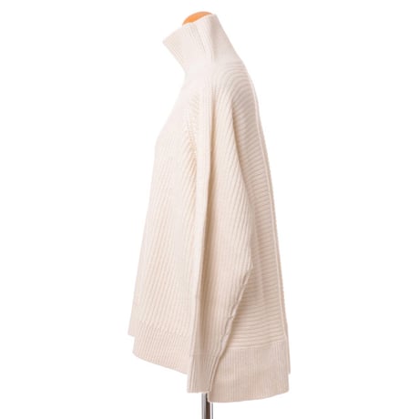 ロゼッタゲッティ ROSETTA GETTY ローゲージタートルネックセーター カシミア アイボリー