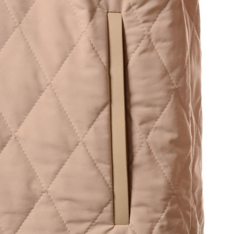 アニオナ AGNONA ロングコート キルティング ベージュ | YOKOAUNTY