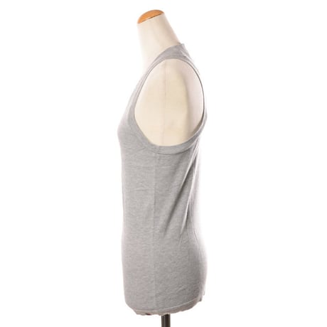 エクストリームカシミヤ extreme cashmere x タンクトップ コットンカシミア グレー 正規取扱