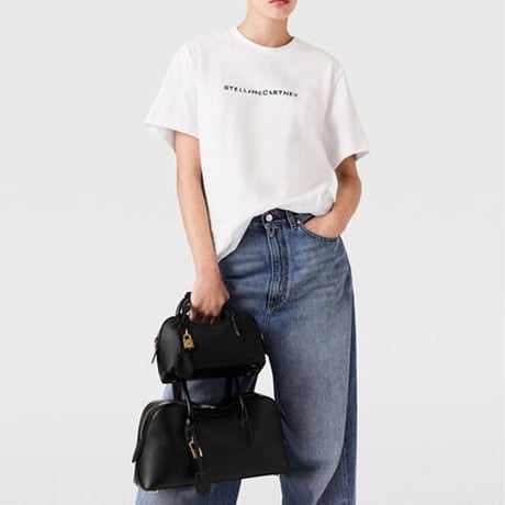 ステラマッカートニー stella mccartney 半袖ロゴT オーガニックコットン ホワイト