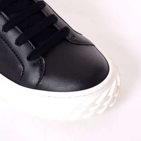 ジュゼッペザノッティ GIUSEPPE ZANOTTI ローカットスニーカー エコファブリック ブラック
