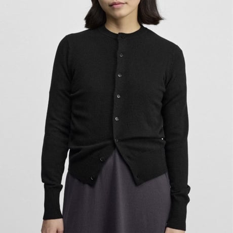 エクストリームカシミヤ extreme cashmere x little2長袖カーディガン カシミヤ ブラック