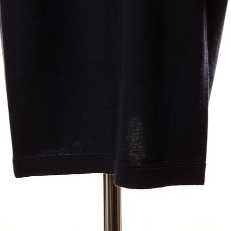 エクストリームカシミヤ extreme cashmere x ニットワンピース コットンカシミア ネイビー　extreme cashmere x ロングニットワンピース ネイビー 正規取扱