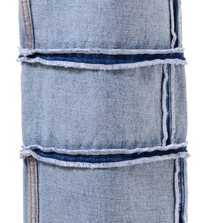 エムエムシックス メゾンマルジェラ MM6 MAISON MARGIELA インサイドアウトジーンズ コットン ウオッシュデニム
