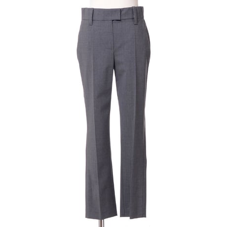 ブルネロクチネリ Brunello Cucinelli ストレートラインパンツ ウールストレッチ グレー