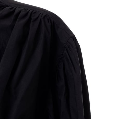 プロエンザスクーラー Proenza Schouler 長袖変形ブラウス コットン ブラック