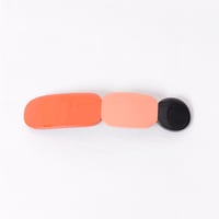 ランドシヌール L'Indochineur 3色バレッタ 水牛など ブラックサーモンオレンジ