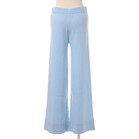 インポートブランド import brand アーポワル APOIL ワイドパンツ カシミア ライトブルー