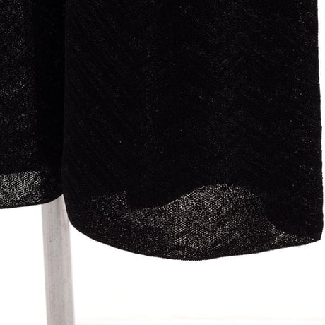ミッソーニ Missoni ワイドパンツ コットンなど ブラックラメ
