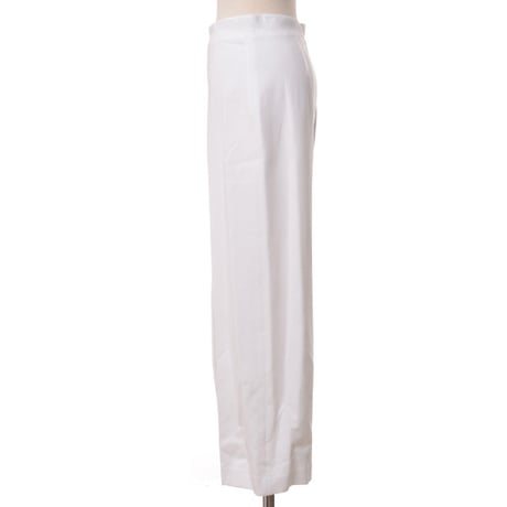 ロゼッタゲッティ ROSETTA GETTY クロップドパンツ ジャージー ホワイト