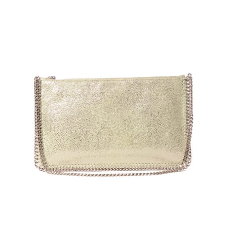 ステラマッカートニー stella mccartney ポシェット Falabella チェーンショルダーバッグ  ヴィーガン シルバー